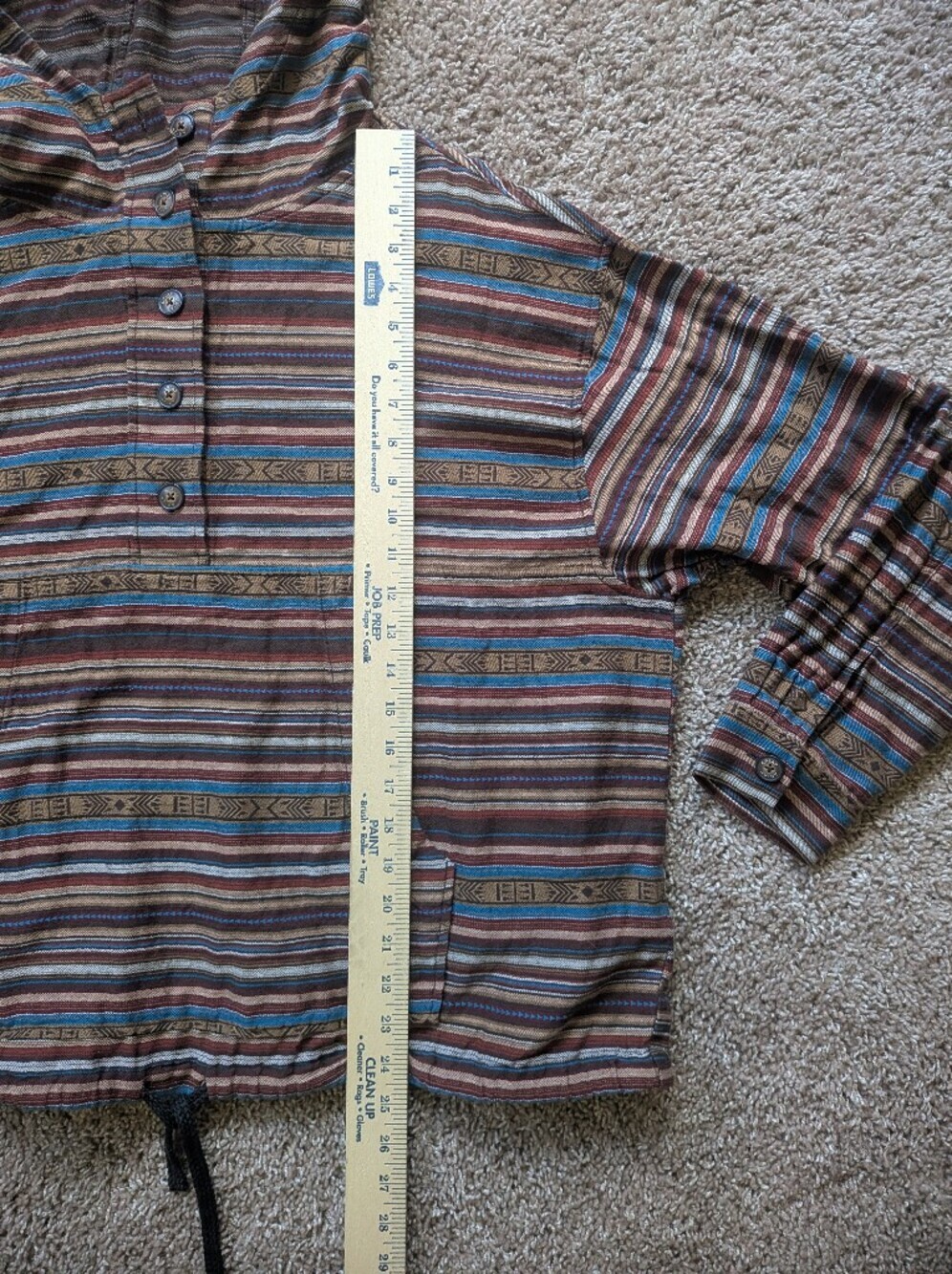 Ariat Southwestern Lightweight Hoodie Women's XL - Picture 9 of 12
